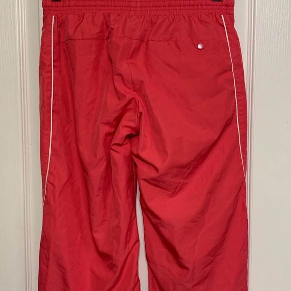 Nike Pink Capri Track Pants Windbreaker Cropped - Picture 2 of 7